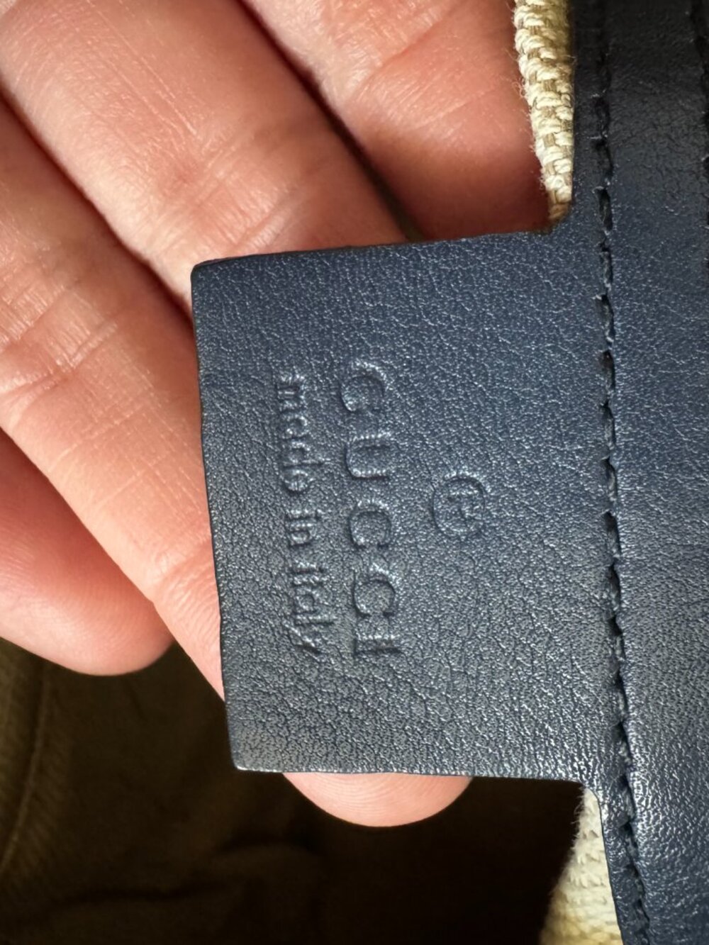 GUCCI Soho Patent Leather GG Embossed Tote / Shoulder Bag – Tassel Zip - Picture 12 of 12